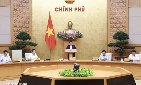 Thủ tướng Phạm Minh Chính chủ trì phiên họp Chính phủ thường kỳ tháng 10-2024