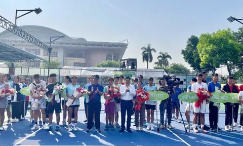 Ninh Bình: Khởi tranh giải Quần vợt quốc tế ITF U18-J30