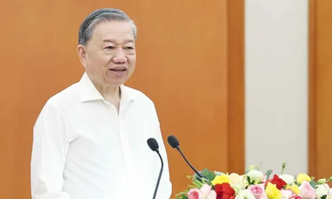 Tổng Bí thư Tô Lâm làm việc với Tiểu ban Văn kiện Đại hội XIV của Đảng