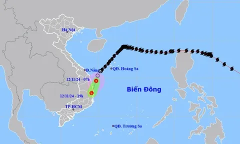 Cảnh báo gió giật cấp 9, sóng lớn ở vùng biển Thừa Thiên Huế-Phú Yên