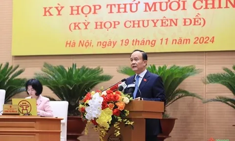 Khai mạc Kỳ họp thứ mười chín, Hội đồng nhân dân TP Hà Nội khóa XVI