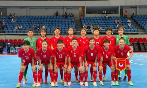 Đội tuyển nữ futsal Việt Nam gặp Thái Lan ở chung kết