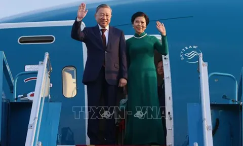 Tổng Bí thư Tô Lâm và Phu nhân lên đường thăm chính thức Malaysia