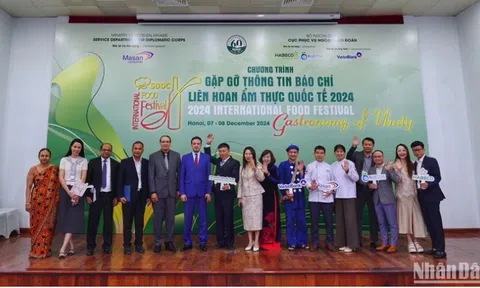 Liên hoan Ẩm thực quốc tế 2024 sẽ giới thiệu món ăn đặc sắc từ 60 quốc gia