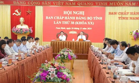 Hội nghị lần thứ 38, Ban Chấp hành Đảng bộ tỉnh Nam Định