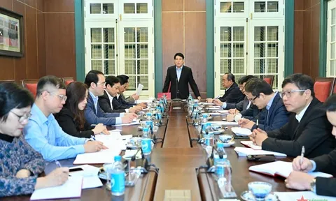 Chủ tịch nước Lương Cường làm việc với Ban Nội chính Trung ương về cải cách tư pháp