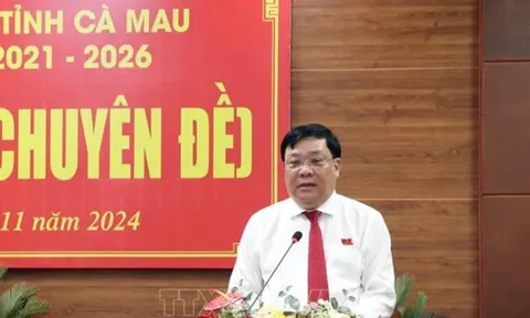 Phê chuẩn ông Phạm Thành Ngại giữ chức Chủ tịch UBND tỉnh Cà Mau