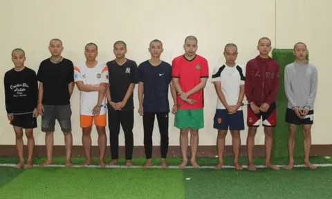Nghệ An: Bắt giữ hàng chục thanh, thiếu niên sử dụng hung khí gây rối trật tự công cộng