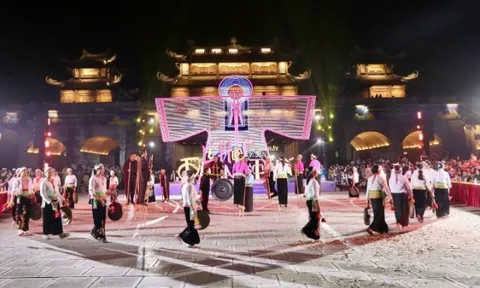 Lan tỏa sắc màu văn hóa dân tộc qua chương trình lễ hội đường phố tại Ninh Bình