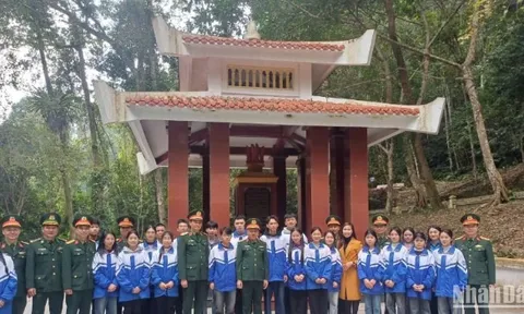 Chương trình "Hành quân về nguồn" tại nơi thành lập Quân đội nhân dân Việt Nam