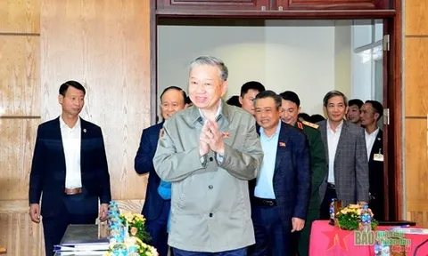 Tổng Bí thư Tô Lâm tiếp xúc cử tri Thành phố Hà Nội sau Kỳ họp thứ tám, Quốc hội khóa XV