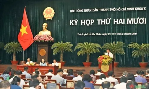 Hội đồng nhân dân TP Hồ Chí Minh khai mạc Kỳ họp lần thứ 20