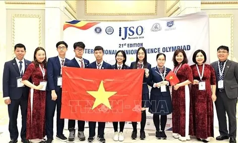 Cả 6 học sinh Hà Nội giành huy chương tại Kỳ thi IJSO 2024
