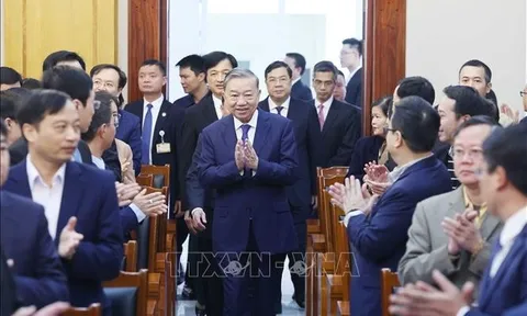 Tổng Bí thư Tô Lâm dự Hội nghị tổng kết của Văn phòng Trung ương Đảng