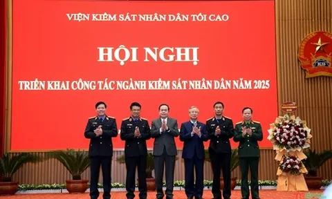 Chủ tịch Quốc hội dự Hội nghị triển khai công tác năm 2025 của ngành kiểm sát nhân dân
