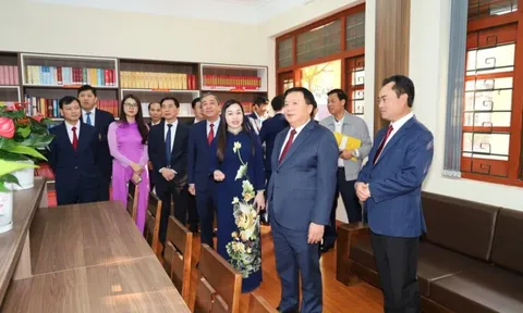 Trường Chính trị tỉnh Thái Nguyên đạt chuẩn mức 1