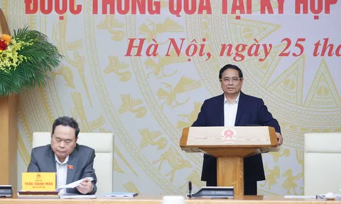 Thủ tướng Chính phủ và Chủ tịch Quốc hội đồng chủ trì Hội nghị triển khai thi hành các Luật, Nghị quyết của Quốc hội