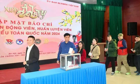 Trịnh Thu Vinh dẫn đầu danh sách bầu chọn vận động viên tiêu biểu toàn quốc 2024