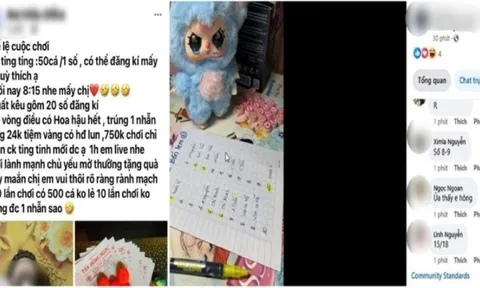 Cẩn trọng với các trò chơi xé "túi mù" đánh bạc trá hình