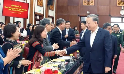 Tổng Bí thư Tô Lâm: Phát triển Gia Lai trở thành tỉnh khá của khu vực Duyên hải miền Trung - Tây Nguyên
