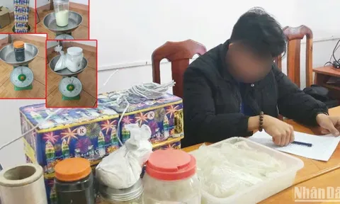 Lâm Đồng: Phụ huynh báo công an khi thấy con cất giấu hóa chất để chế tạo pháo nổ