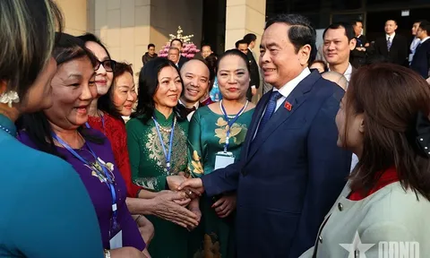 Chủ tịch Quốc hội Trần Thanh Mẫn: Kiều bào góp phần lan tỏa những giá trị văn hóa dân tộc Việt Nam ở nước ngoài