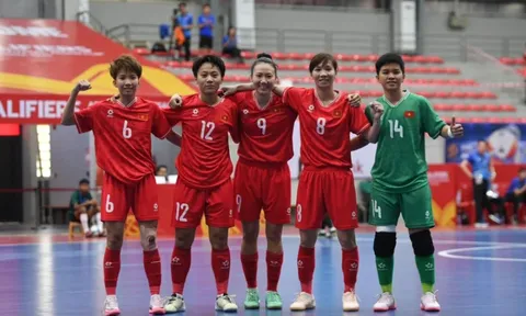 Futsal nữ Việt Nam giành quyền tham dự Vòng chung kết châu Á 2025