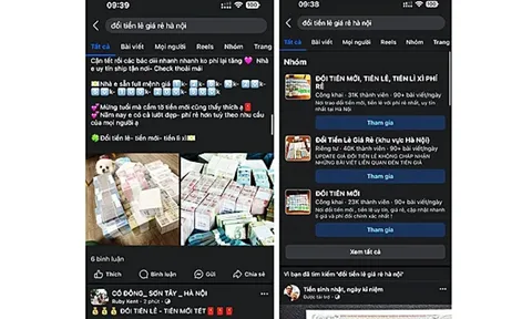 Cảnh giác với dịch vụ đổi tiền online
