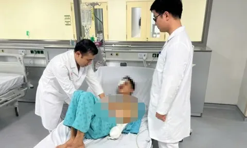 Đa chấn thương nặng do nổ bình gas