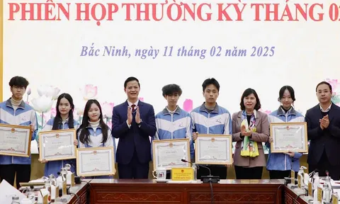 Bắc Ninh khen thưởng 12 học sinh đoạt giải Nhất kỳ thi chọn học sinh giỏi quốc gia