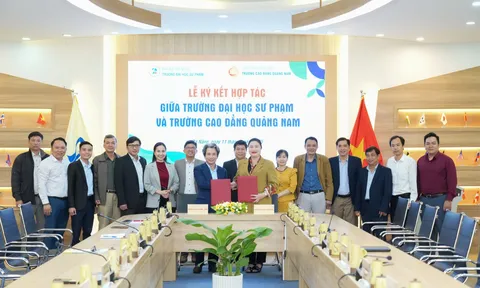 Trường Cao đẳng Quảng Nam hợp tác với Trường Đại học Sư phạm - Đại học Đà Nẵng