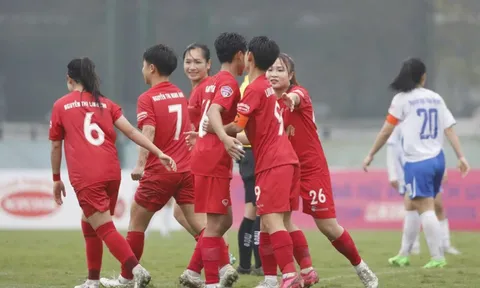 Phong Phú Hà Nam vô địch lượt đi Giải bóng đá nữ U19 quốc gia 2025
