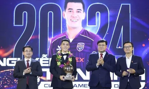 Tiến Linh, Thùy Trang, Thịnh Phát giành Quả bóng vàng Việt Nam 2024