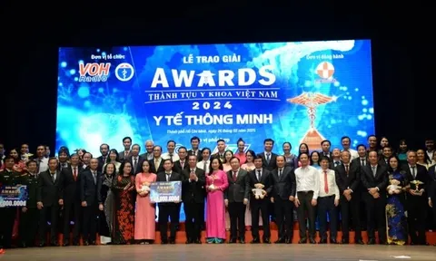 20 công trình y tế nhận Giải thưởng Thành tựu Y khoa Việt Nam 2024