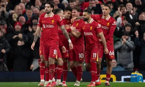 Tin thể thao (28-2): Siêu máy tính dự đoán 98,7% Liverpool vô địch Ngoại hạng Anh