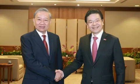 Việt Nam-Singapore nâng cấp quan hệ lên Đối tác Chiến lược toàn diện