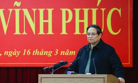 Thủ tướng: Vĩnh Phúc phải tiên phong, mạnh mẽ, hiệu quả hơn nữa, tự lực, tự cường phát triển nhanh, bền vững
