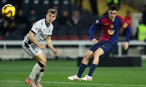 Tin thể thao (28-3) Thắng dễ dàng Osasuna, Barcelona xây chắc ngôi đầu La Liga