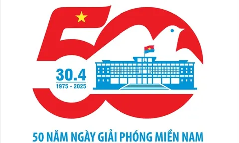 Công bố biểu trưng kỷ niệm 50 năm Ngày Giải phóng miền Nam thống nhất đất nước