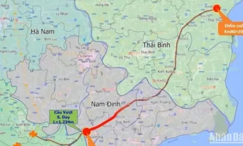 Ngày 12/5/2025, khởi công cao tốc CT.08 đoạn Nam Định-Thái Bình