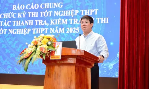 Đề thi tốt nghiệp trung học phổ thông năm 2025 được in trên giấy khổ A3