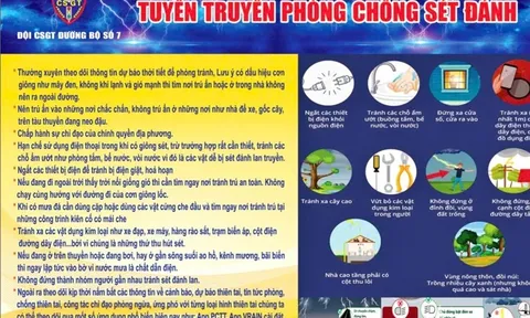 Nâng cao kỹ năng ứng phó thiên tai khi tham gia giao thông