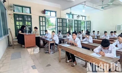 Thái Bình: Đề thi tuyển sinh lớp 10 bám sát chương trình, vừa sức với học sinh