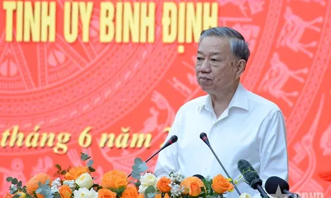Tổng Bí thư Tô Lâm: Tỉnh Gia Lai mới cần xác lập và thực hiện 3 đột phá chiến lược