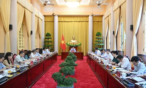 Chủ tịch nước Lương Cường làm việc Văn phòng Chủ tịch nước về các nhiệm vụ trọng tâm tháng 6