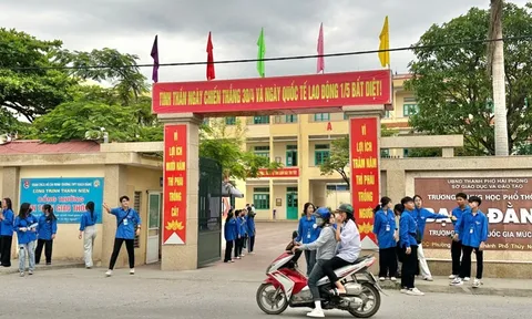 Hải Phòng gần 26.000 thí sinh tham dự kỳ thi tuyển sinh vào lớp 10