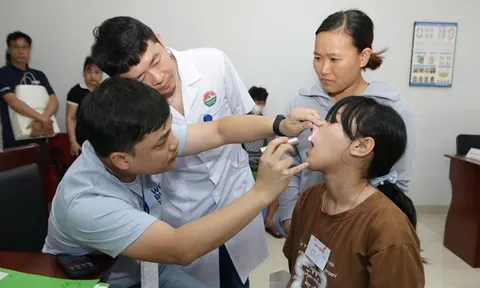 Gần 60 trẻ được khám, phẫu thuật khe hở môi-vòm miệng miễn phí