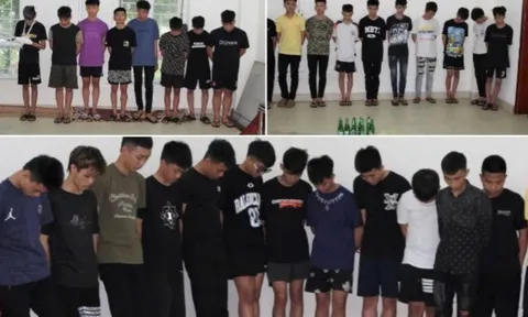 Công an Nghệ An bắt giữ nhóm đối tượng gây rối trật tự công cộng