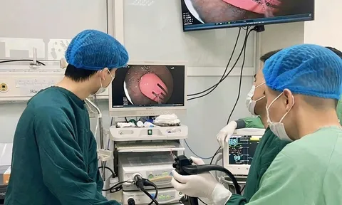Gắp thành công kẹp tóc dài 5cm khỏi dạ dày bé gái 21 tháng tuổi