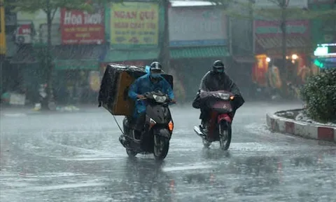 Thời tiết hôm nay (23-6): Mưa dông bao trùm khu vực Bắc Bộ, Tây Nguyên và Nam Bộ